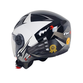 Capacete Aberto Fw3 X Open Up Star Com Óculos Interno Mega Lopes