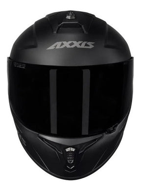 Capacete Axxis Draken Monocolor Preto Fosco Lançamento + Nf