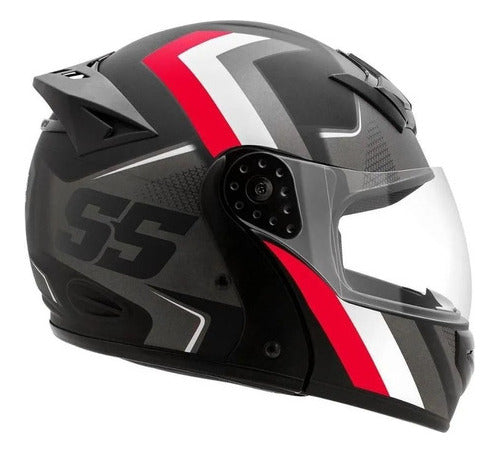 Capacete Robocop Mixs Gladiator Super Speed + Narigueira