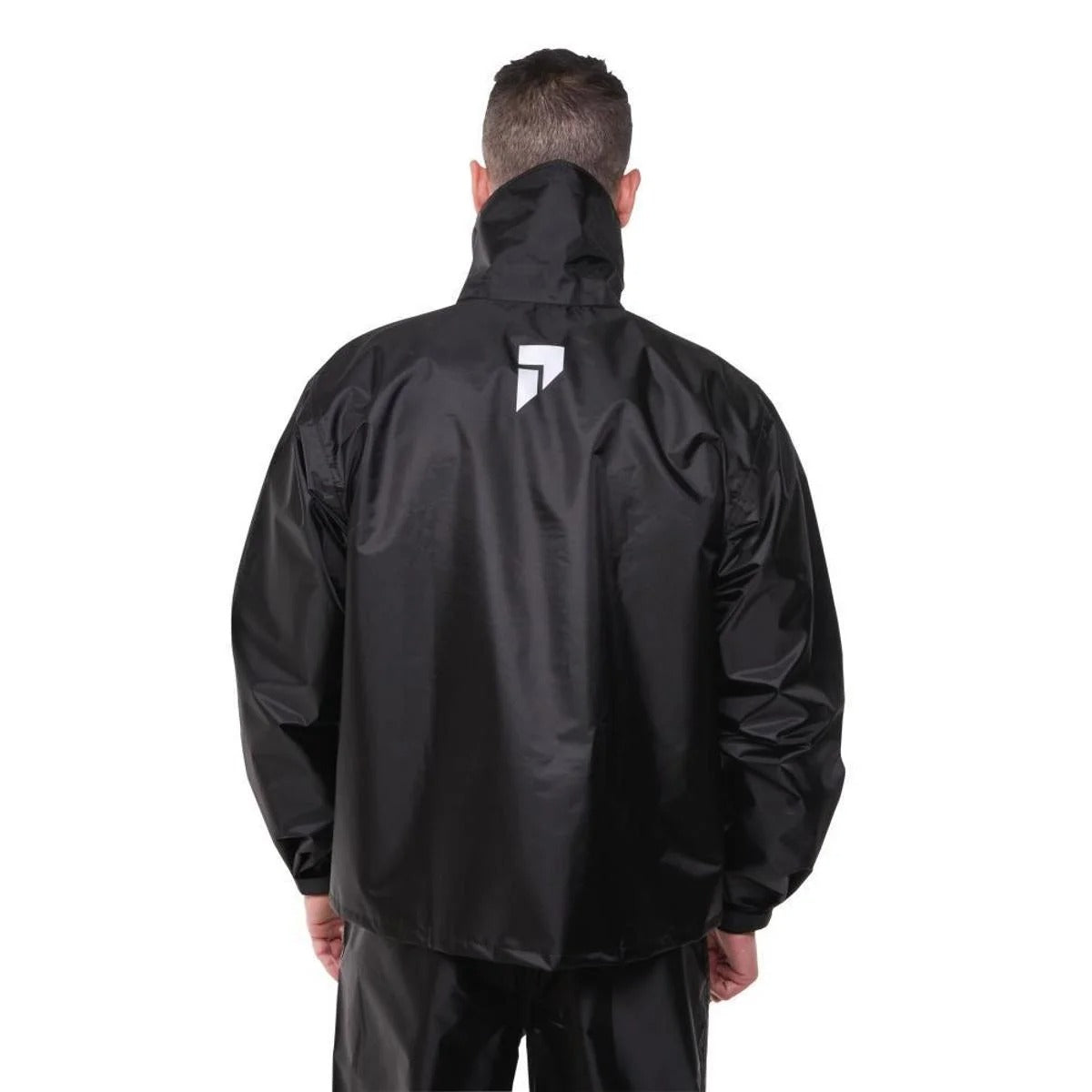 Conjunto Capa de Chuva Nylon Pioneira Urban Moto Motoqueiro Preto