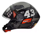 Capacete Fw3 X Open Fox Com Óculos Interno Aberto Top FW3