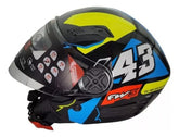 Capacete Fw3 X Open 43 Com Óculos Interno Aberto Top