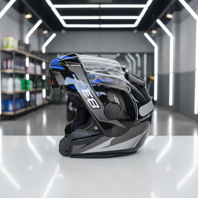 Capacete Articulado Ebf New E8 Robocop Escamoteável + Cores