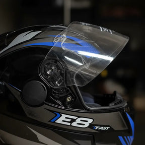 Capacete Articulado Ebf New E8 Robocop Escamoteável + Cores