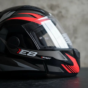 Capacete Articulado Ebf New E8 Robocop Escamoteável + Cores