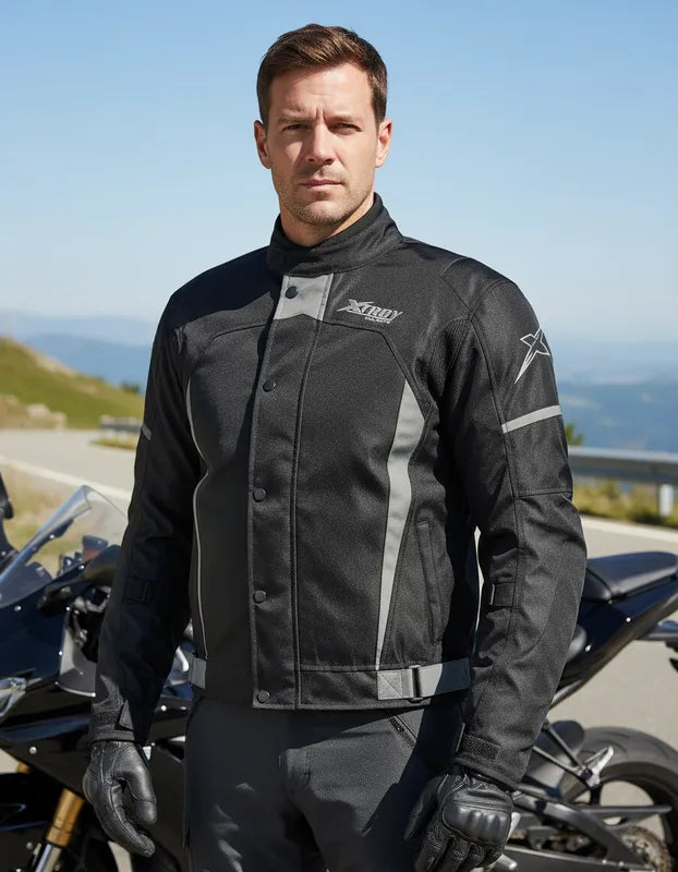 Jaqueta Motociclista Xtroy Impermeavel Inverno com Proteçao