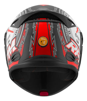 Capacete Etceter Rpm Gladiator Robocop Articulado Brilhante