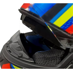 Capacete FW3 GT Racing Bolt Design Com Narigueira
