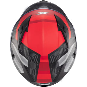 Capacete Texx Strike Trento Vermelho Brilho Moto Fechado