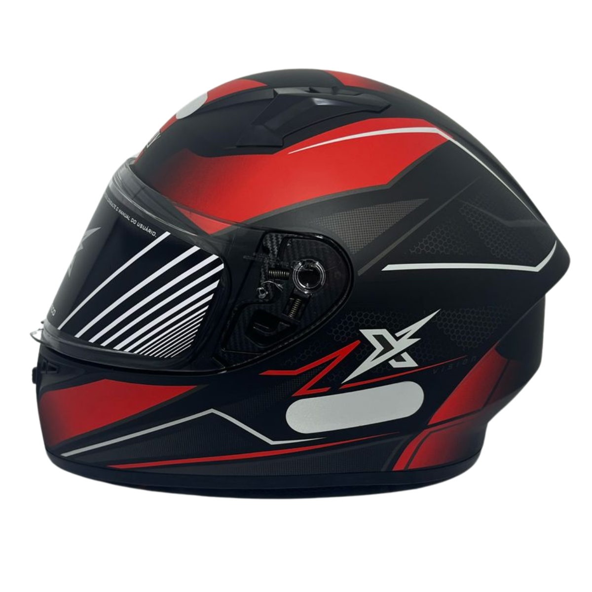 Capacete Moto Xtroy Fechado FF526 Esportivo Vision