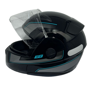 Capacete EBF Moto Articulado E8 Velocity Escamoteavel