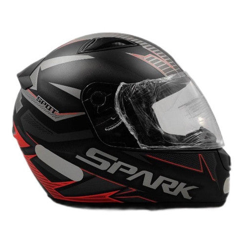 Capacete para Moto Ebf Fechado New Spark Esportivo