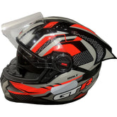 Capacete Fechado FW3 GT Racing Bolt Design Com Narigueira Esportivo