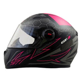 Capacete Fw3 Com Óculos Interno Fumê Gtx Gtn Gt2 Fox Moto