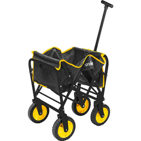 Carrinho Para Carga Dobrável Com Bolso Lona Feira 60kg Vonder