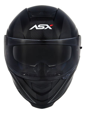Capacete ASX Eagle Sv Solid Com Viseira Solar Óculos Fumê